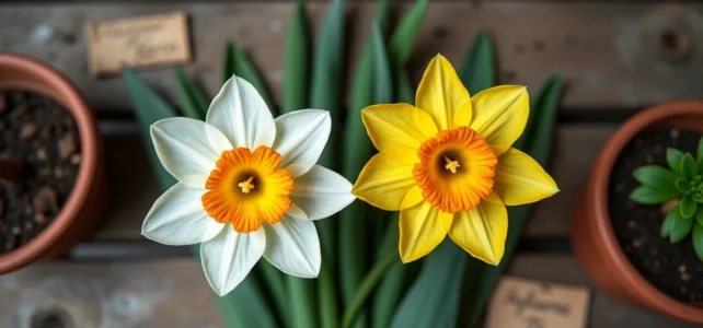 Comment distinguer jonquilles et narcisses : astuces pour reconnaître ces fleurs au jardin Comment distinguer jonquilles et narcisses : astuces pour reconnaître ces fleurs au jardin
